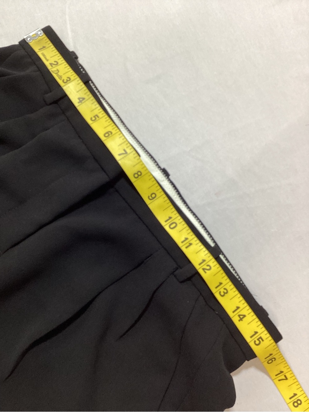 J. Crew Black High-Waist Tailored Shorts - Picture 8 of 10